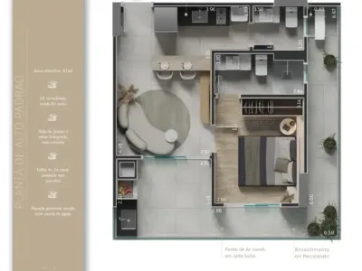 Apartamento em Praia Grande | 1 Dorm c/ Suíte | Entrada R$ 186,2 mil | Vilamar