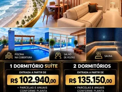 ✨🏡 GUILHERMINA | 1 DORM SUÍTE | LAZER COMPLETO | ENTRADA DE R$ 41 MIL | PRONTO PARA MORAR