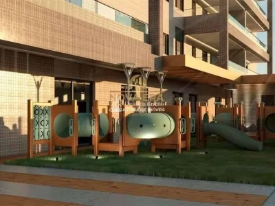 CANTO DO FORTE, R$ 217 mil de ENTRADA em ate 3 Vezes, 2 dorm, 2 Suítes, Varanda Gourmet