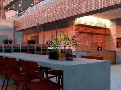 CANTO DO FORTE, R$ 217 mil de ENTRADA em ate 3 Vezes, 2 dorm, 2 Suítes, Varanda Gourmet