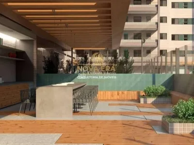 CANTO DO FORTE, R$ 217 mil de ENTRADA em ate 3 Vezes, 2 dorm, 2 Suítes, Varanda Gourmet