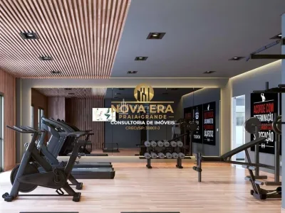 GUILHERMINA | PÉ NA AREIA|  R$ 99 MIL ENTRADA  – 2 DORMT| LAZER CLUBE| 50m DA PRAIA! 🏖️🌊