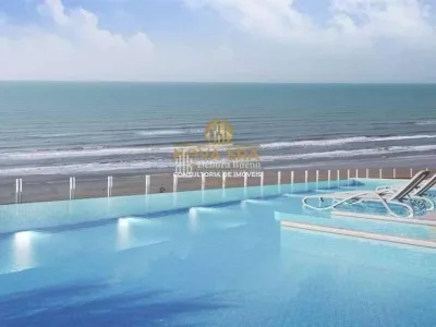 Luxo Frente Mar, R$ 771.473,00 de ENTRADA, 3 dorm, 2 suítes, varanda gourmet