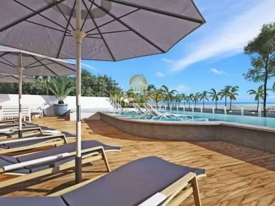 Luxo Frente Mar, R$ 771.473,00 de ENTRADA, 3 dorm, 2 suítes, varanda gourmet
