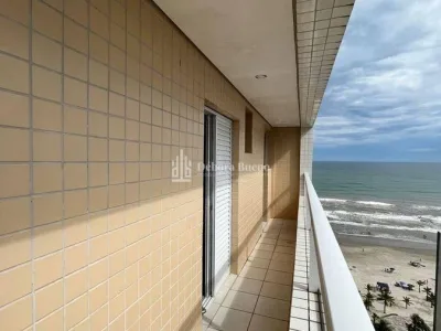 FRENTE MAR | LAZER | VARANDA COM VISTA MAR | 1 DORMT SUITE | ENTRADA DE 160 MIL | PRONTO PARA MORAR