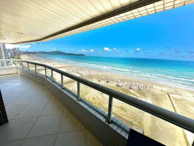 Sofisticado| Frente Mar !! 3 Dormts 3 suítes C/Varanda Gourmet, ENTRADA R$ 903.800,00