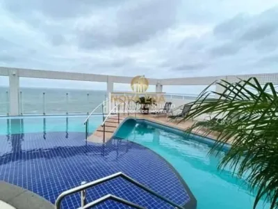 Sofisticado| Frente Mar !! 3 Dormts 3 suítes C/Varanda Gourmet, ENTRADA R$ 903.800,00
