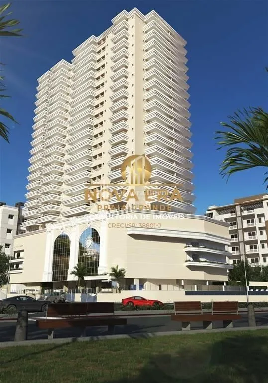 Apartamento 3 dormitórios no Caiçara, Praia Grande