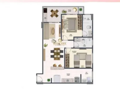 Top !! 2 Dormts 1 Suite C/Varanda Gourmet - R$ 60 Mil De Entrada
