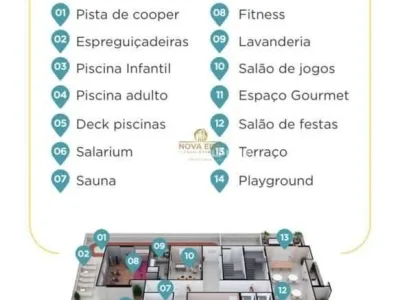 BOQUEIRÃO | 1 DORMITÓRIO | ACABAMENTO PORCELANATO| DE 430 MIL POR 380 MIL | LAZER  | 1 VAGA 🌊