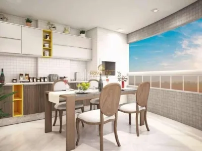 FRENTE MAR | ENTRADA R$ 107.869,25 | 2 DORMTS | 1 SUÍTE C/ VARANDA GOURMET | 1 VAGA