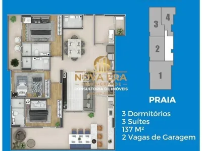 OPORTUNIDADE 90.600,00 DE ENTRADA 🔥 APARTAMENTO À VENDA | 2 SUÍTES | LAZER COMPLETO