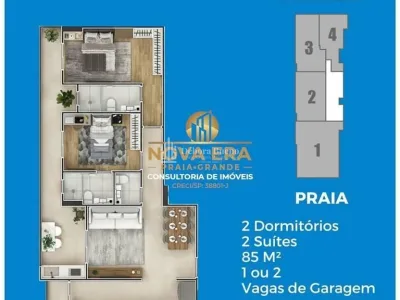 OPORTUNIDADE 90.600,00 DE ENTRADA 🔥 APARTAMENTO À VENDA | 2 SUÍTES | LAZER COMPLETO