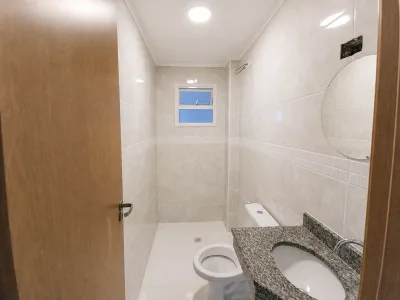 🌊✨ CANTO DO FORTE, 2 DORM 1 SUÍTE,1 VAGA, SACADA GOURMET ENTRADA DE R$ 220 MIL ✨🏡