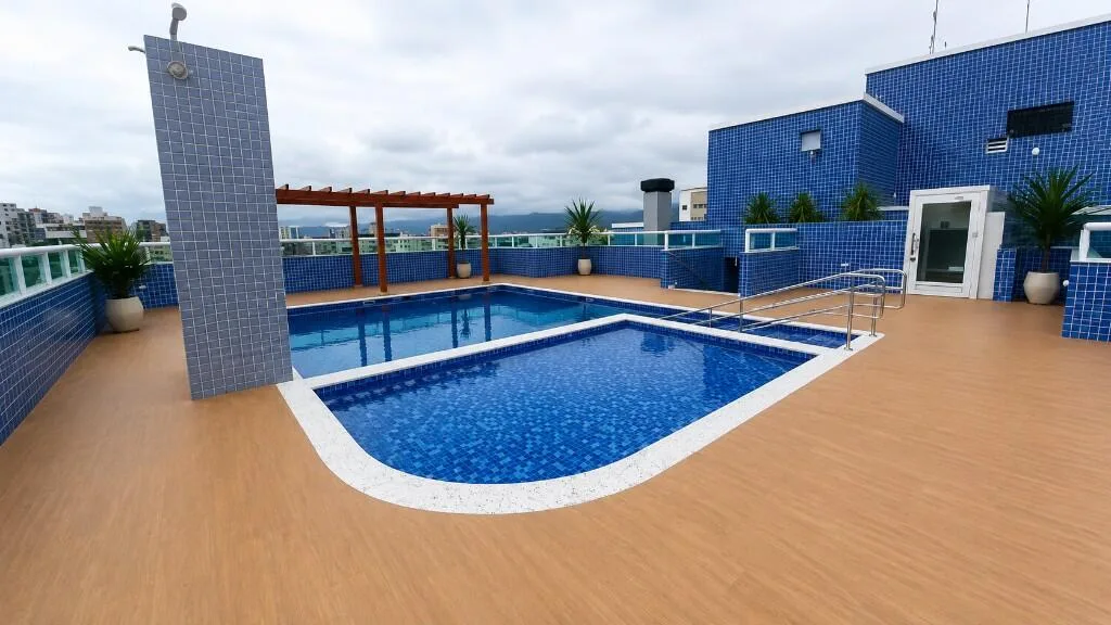Apartamento 2 dormitórios na Guilhermina, Praia Grande