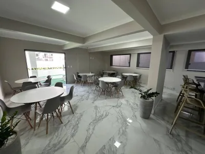 Quadra do Mar! - 2 Dormts, Varanda Gourmet, Lazer , Entrada de R$ 367Mil