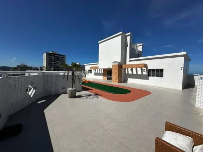 Quadra do Mar! - 2 Dormts, Varanda Gourmet, Lazer , Entrada de R$ 367Mil