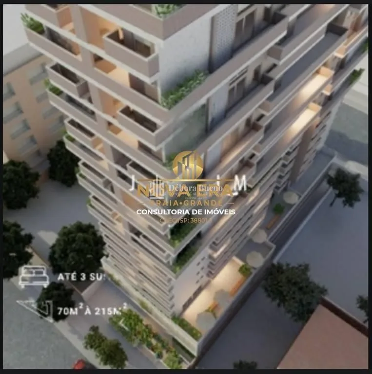Apartamento 2 dormitórios no Canto do Forte, Praia Grande