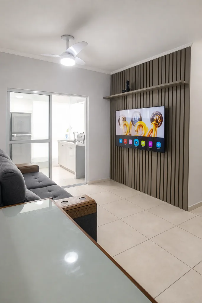 Apartamento 2 dormitórios na Aviação, Praia Grande