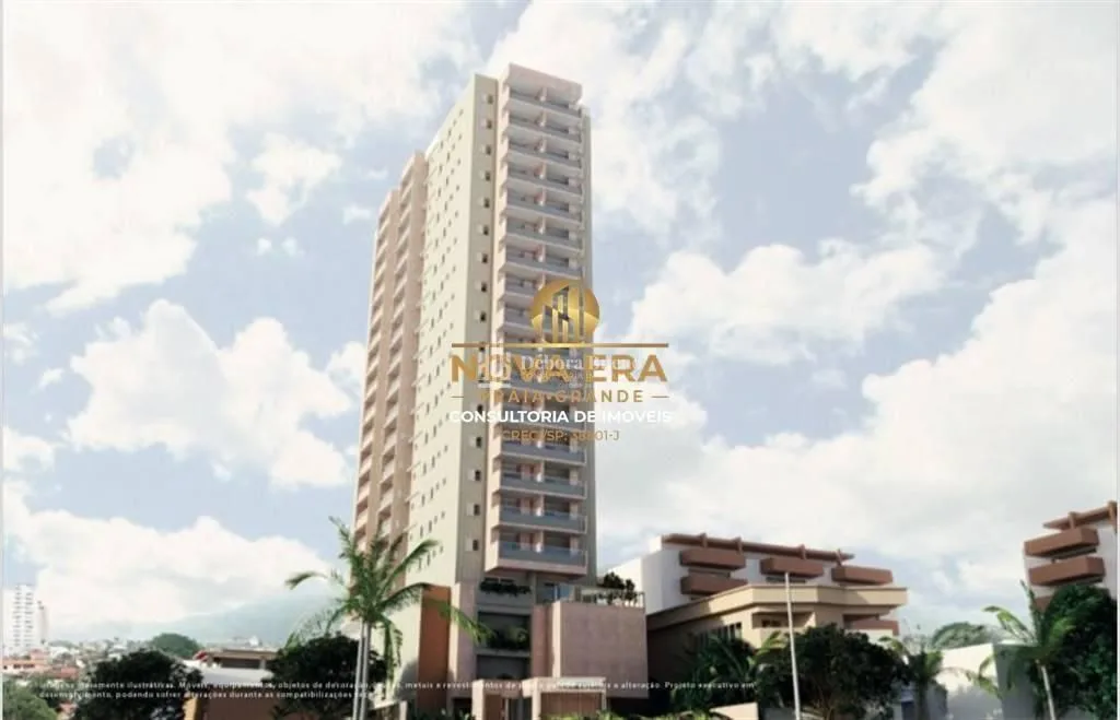 Apartamento 2 dormitórios no Jardim Imperador, Praia Grande