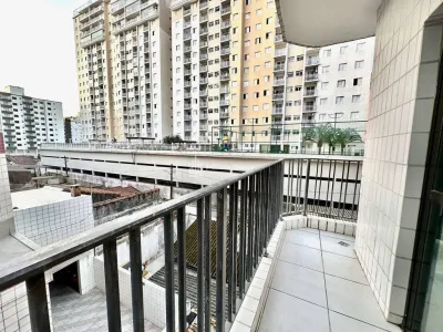 PRÉDIO FRENTE MAR COM VISTA MAR 345MIL 2DORM,1VAGA,LAZER,ACEITA BANCO
