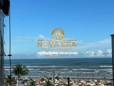 PRÉDIO FRENTE MAR COM VISTA MAR 345MIL 2DORM,1VAGA,LAZER,ACEITA BANCO