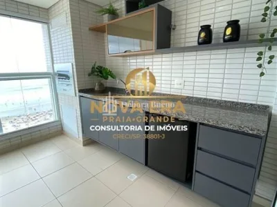 Sofisticado Frente Mar, Mobiliado, Decorado, Luxo, 3 Suítes +1dep,