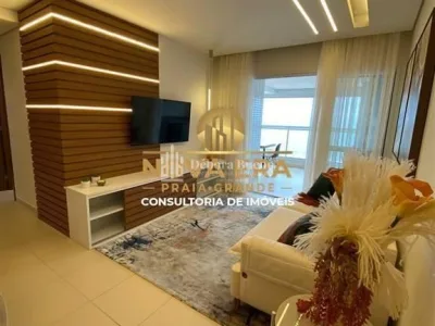Sofisticado Frente Mar, Mobiliado, Decorado, Luxo, 3 Suítes +1dep,