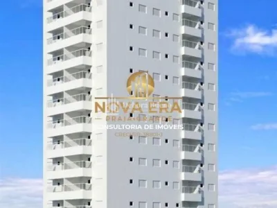 PERTINHO DA PRAIA !! AMPLA VARANDA GOURMET COM VISTA MAR NA AVIAÇÃO SÓ 375 MIL