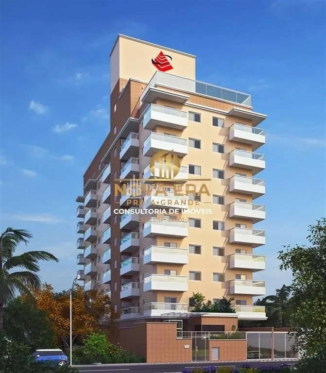 Apartamento 2 dormitórios na Guilhermina, Praia Grande