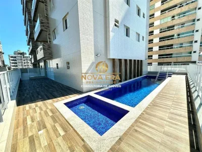 Entrada de R$ 300.000,00 | 🌊✨ Canto do Forte • • 2 Dormitórios • 1 Suíte • Varanda Gourmet • Lazer Top ✨🏖️
