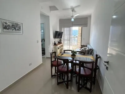 CANTO DO FORTE !! MOBILIADO 2DORM SACADA GOURMET, 535 MIL Á VISTA LAZER COMPLETO