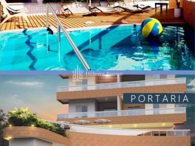 330 Mil á Vista Guilhermina 1 Dormt Com Suíte Varanda Gourmet e Lazer Pertinho da Praia
