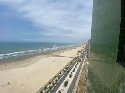 Frente Mar! Vista Mar Guilhermina 3 Dormts 2 Vagas Lazer Completo Só 655 Mil