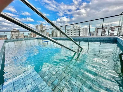 🏖️✨ GUILHERMINA: APARTAMENTO NOVO COM 2 DORMITÓRIOS, SUÍTE E VARANDA GOURMET! 🏡💎