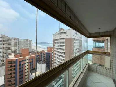 VISTA MAR COM CHURRASQUEIRA A CARVAO !! 2 DORMITORIOS 1 SUITE LAZER COMPLETO !!!