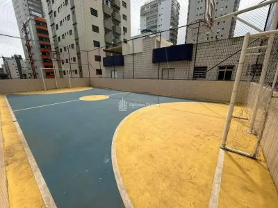 VISTA MAR COM CHURRASQUEIRA A CARVAO !! 2 DORMITORIOS 1 SUITE LAZER COMPLETO !!!