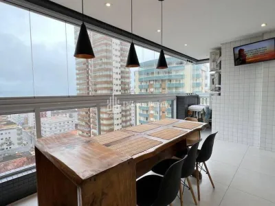 EXCELENTE APTO 3DORM,NA OCIAN!1SUÍTE,2VAGAS,LAZER COMPLETO,SACADA,ACEITA BANCO