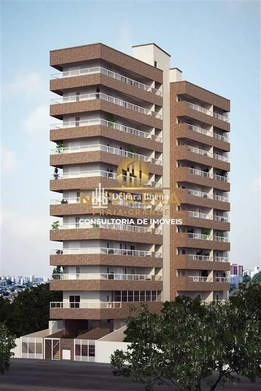 Apartamento 1 dormitório na Guilhermina, Praia Grande