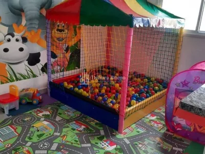 Canto Forte,Mobiliado,3dorm,2suite,2vagas demarcadas,sacada envidraçada,laze r