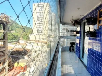 Canto Forte,Mobiliado,3dorm,2suite,2vagas demarcadas,sacada envidraçada,laze r