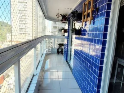 Canto Forte,Mobiliado,3dorm,2suite,2vagas demarcadas,sacada envidraçada,laze r