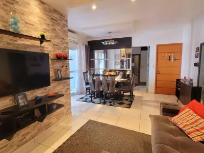 Canto Forte,Mobiliado,3dorm,2suite,2vagas demarcadas,sacada envidraçada,laze r