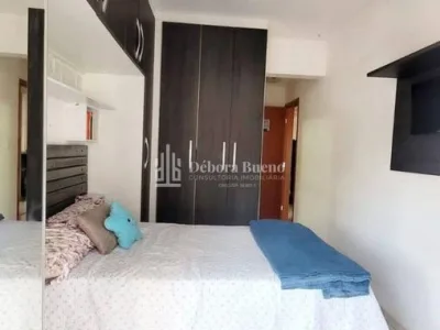 Canto Forte,Mobiliado,3dorm,2suite,2vagas demarcadas,sacada envidraçada,laze r
