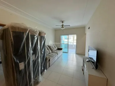 APTO MOBILIADO | PRAIA GRANDE | 2 suítes, área gourmet, R$ 730 mil, ac banco