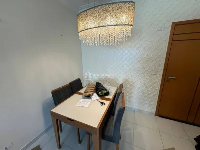 APTO MOBILIADO | PRAIA GRANDE | 2 suítes, área gourmet, R$ 730 mil, ac banco