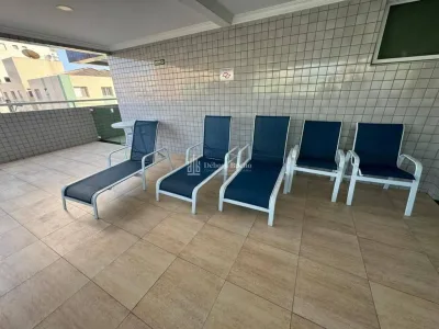 APTO MOBILIADO | PRAIA GRANDE | 2 suítes, área gourmet, R$ 730 mil, ac banco