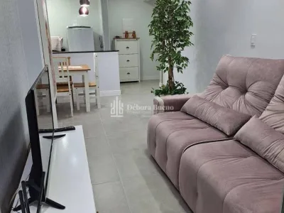 FLÓRIDA, VISTA MAR, MOBILIADO, 2 dorm, 1 suíte, 1 vaga, R$ 590 mil, ac. banco