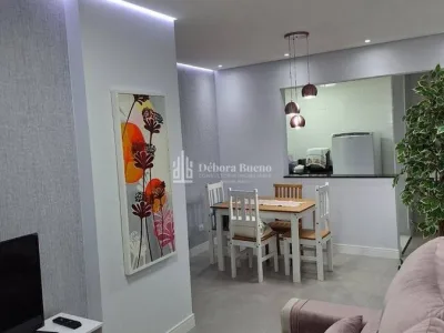 FLÓRIDA, VISTA MAR, MOBILIADO, 2 dorm, 1 suíte, 1 vaga, R$ 590 mil, ac. banco
