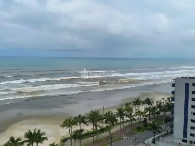 FLÓRIDA, VISTA MAR, MOBILIADO, 2 dorm, 1 suíte, 1 vaga, R$ 590 mil, ac. banco
